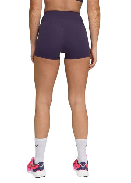 Puma | HYROX SHAPELUXE Short Tight 3'' | Dames | Deep Plum