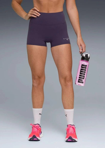 Puma | HYROX SHAPELUXE Short Tight 3'' | Dames | Deep Plum
