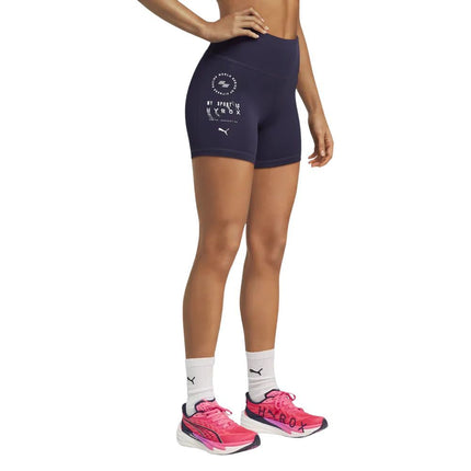 Puma | HYROX TAD Short Tight | Damen | Deep Plum