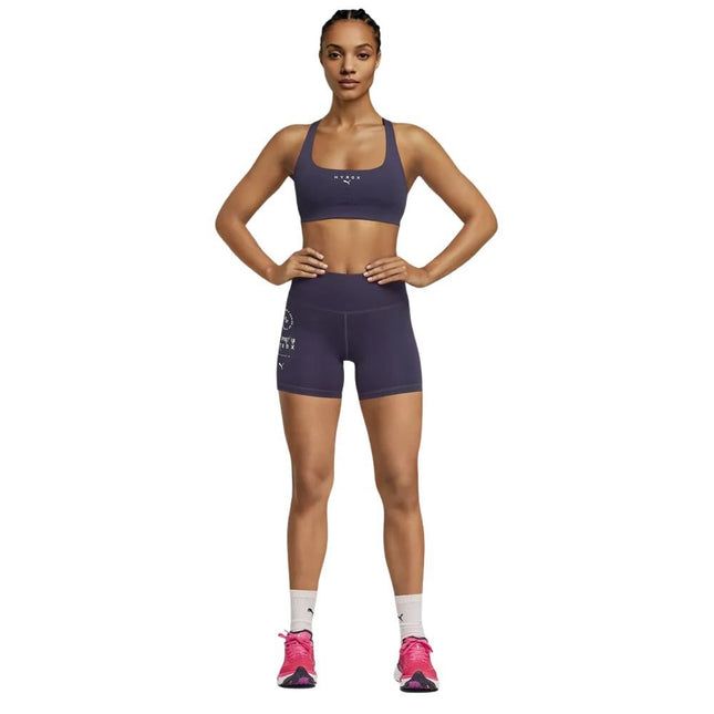 Puma | HYROX TAD Short Tight | Dames | Deep Plum