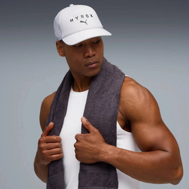 Puma | HYROX Trucker Cap | White