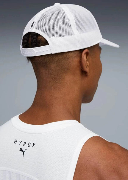 Puma | HYROX Trucker Cap | White
