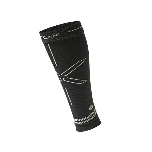 STOX | Compression Calf Sleeves | Dames | Black / Light Grey