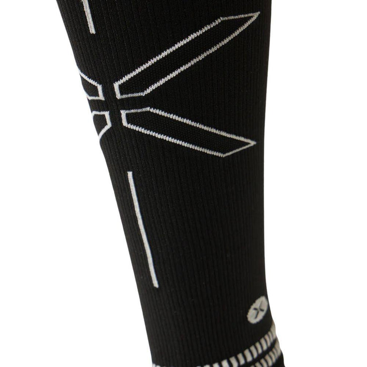 STOX | Compression Calf Sleeves | Ladies | Black / Light Grey