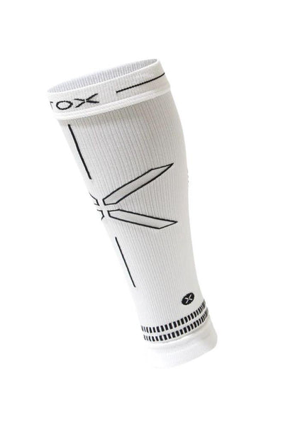 STOX | Compression Calf Sleeves | Dames | White / Black
