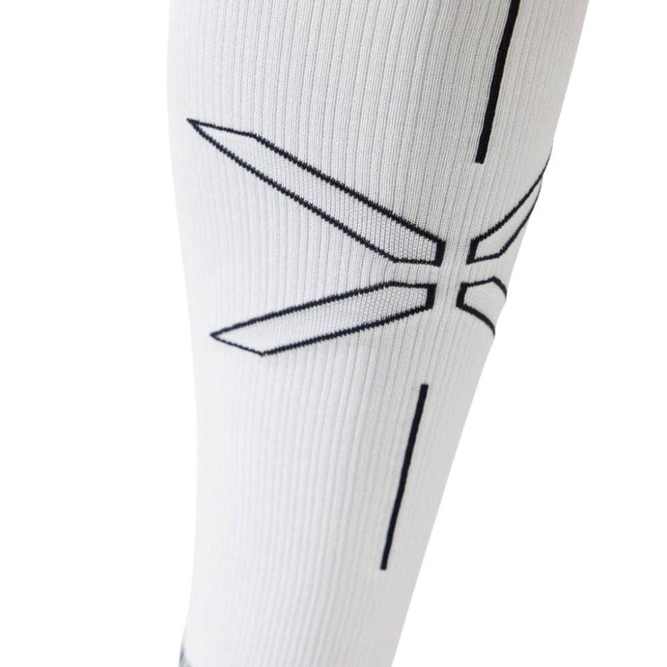 STOX | Compression Calf Sleeves | Men | White / Black