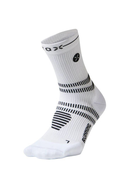 STOX | Running Ankle Socks | Dames | White / Black