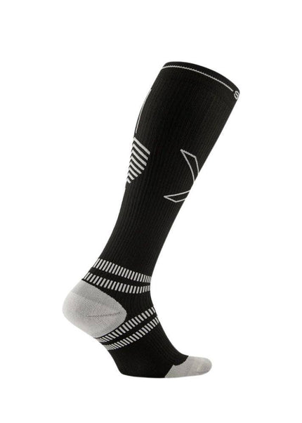 STOX | Running Compression Socks | Dames | Black / Light Grey