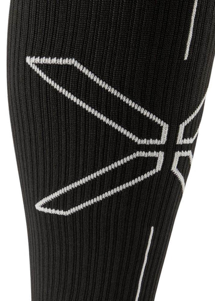 STOX | Running Compression Socks | Dames | Black / Light Grey