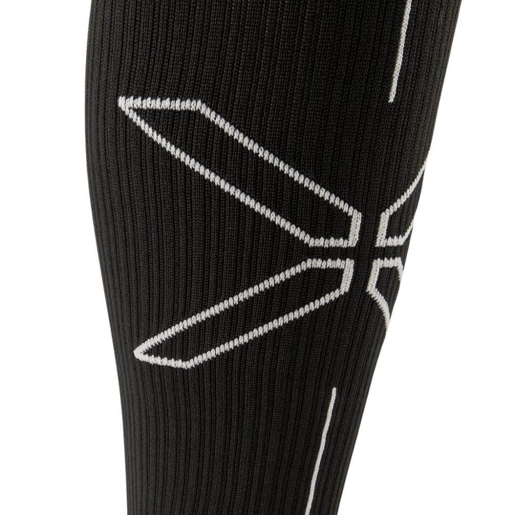 STOX | Running Compression Socks | Ladies | Black / Light Grey