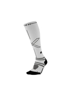 STOX | Running Compression Socks | Dames | White / Black