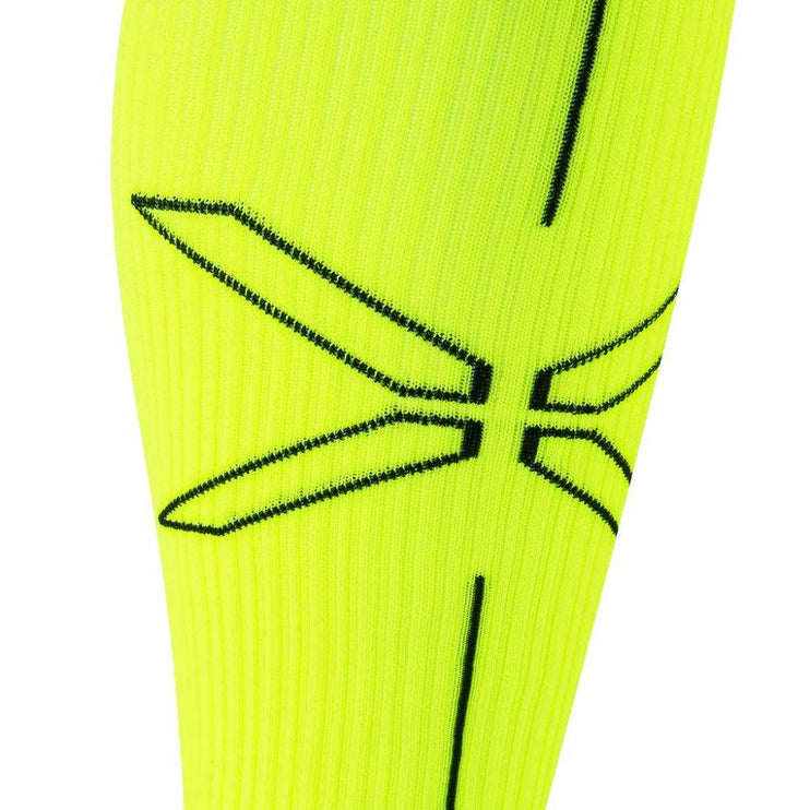 STOX | Running Compression Socks | Ladies | Yellow Fluo / Black