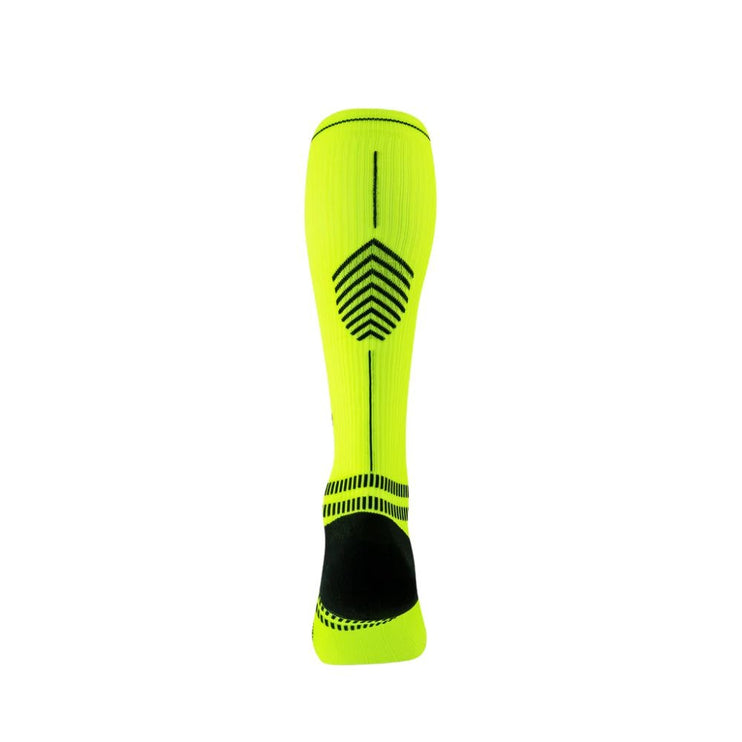 STOX | Running Compression Socks | Ladies | Yellow Fluo / Black