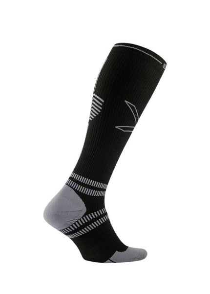 STOX | Running Compression Socks | Heren | Black / Grey