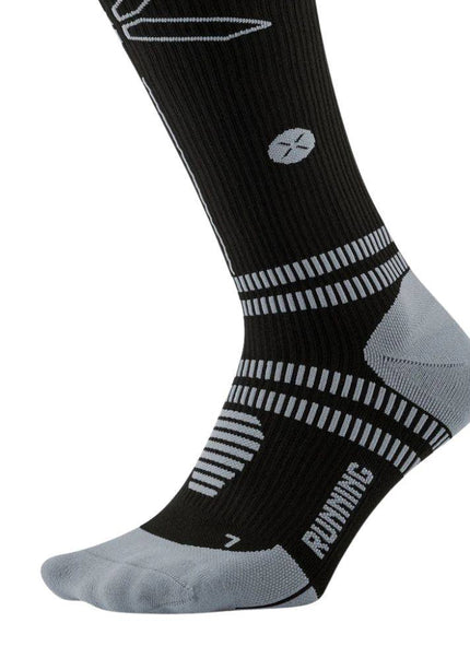 STOX | Running Compression Socks | Heren | Black / Grey