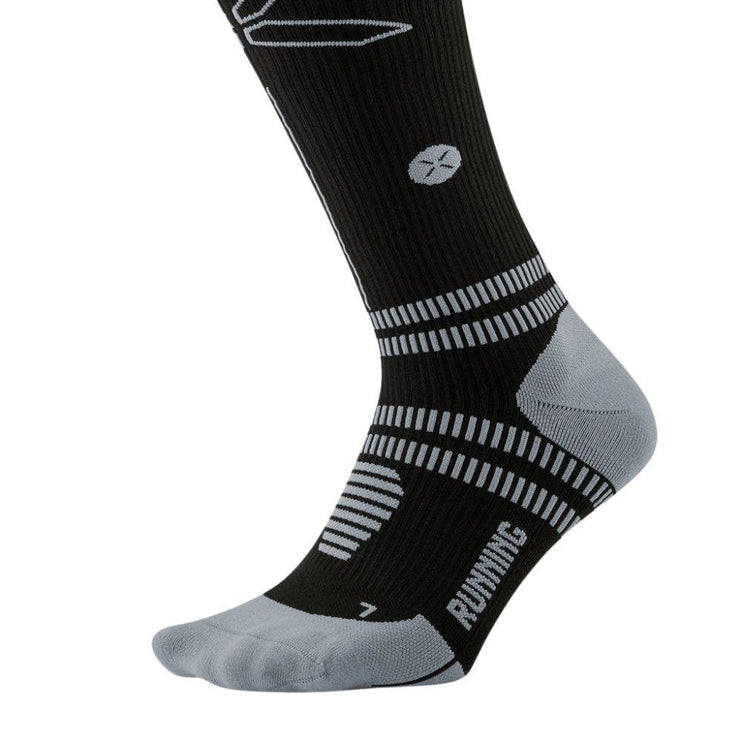 STOX | Running Compression Socks | Men | Black / Grey