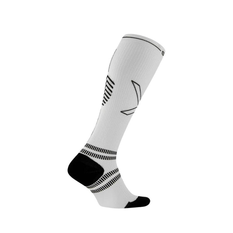 STOX | Running Compression Socks | Men | White / Black