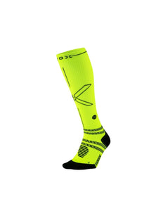 STOX | Running Compression Socks | Heren | Yellow Fluo / Black
