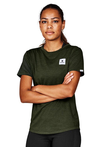 Saysky | Clean Combat Pro T-Shirt | Green | Dames