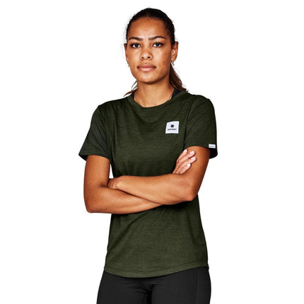 Saysky | Clean Combat Pro T-Shirt | Green | Dames
