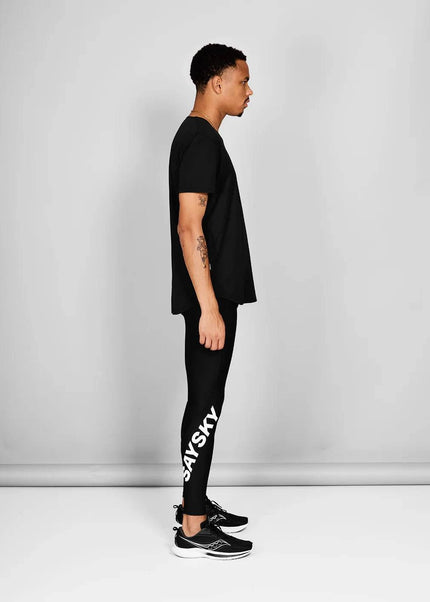 Saysky | Logo-Combat-T-Shirt | Sand | Herren