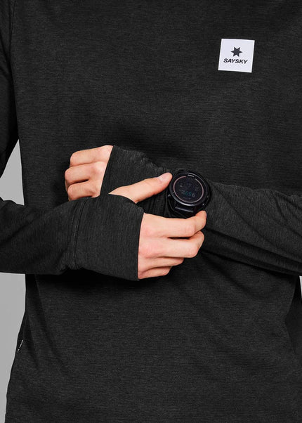 Saysky | Clean Flow Long Sleeve | Heren | Black