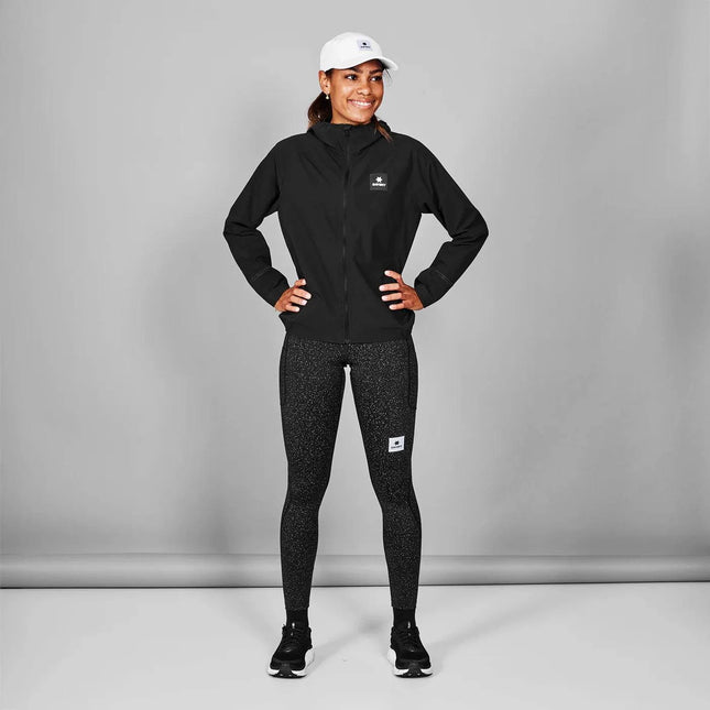 Saysky | Clean Pace Hooded Jacket | Black | Dames