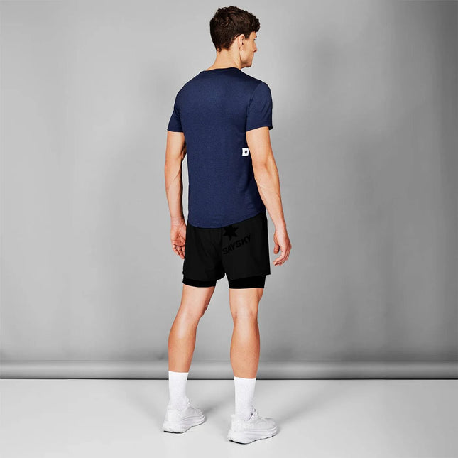 Saysky | Clean Pace T-Shirt | Heren | Blue