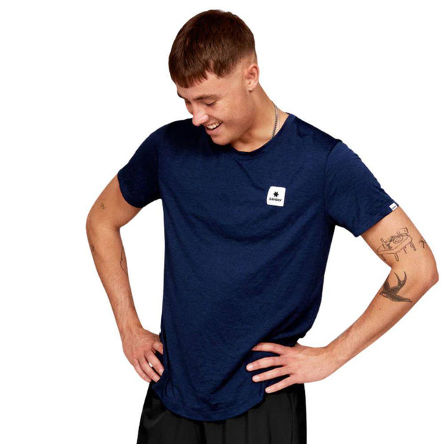 Saysky | Clean Combat Pro T-Shirt | Blue | Heren