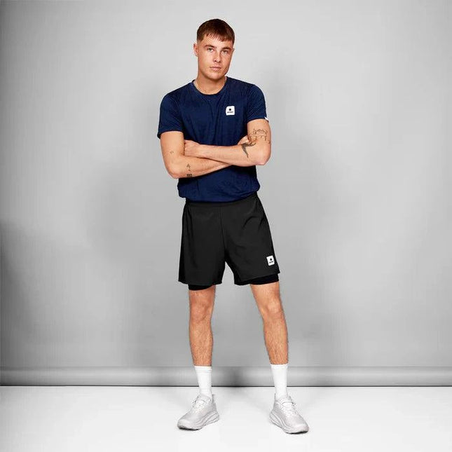 Saysky | Clean Combat Pro T-Shirt | Blue | Heren