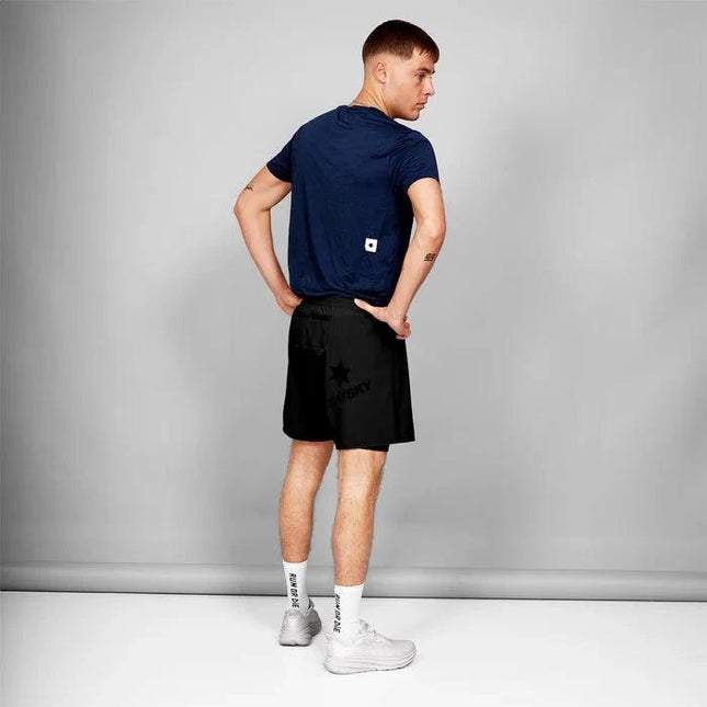 Saysky | Clean Combat Pro T-Shirt | Blue | Heren