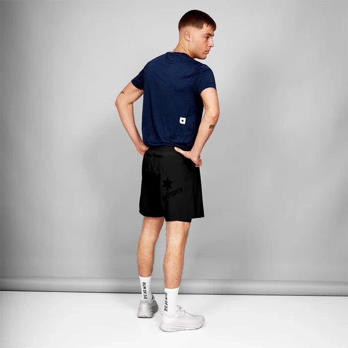 Saysky | Clean Combat Pro T-Shirt | Blue | Heren