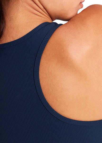 Saysky | Combat Rib Crop Top | Damen | Blau