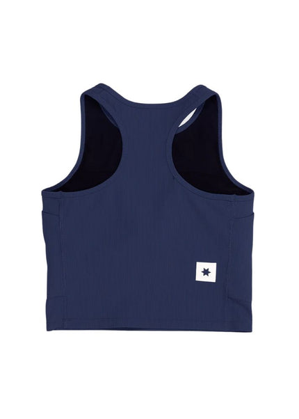 Saysky | Combat Rib Crop Top | Damen | Blau