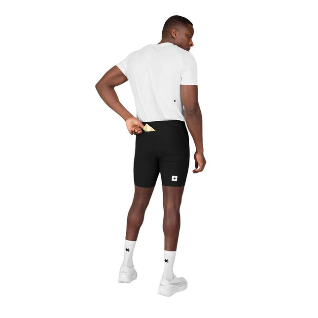 Saysky | Combat+ Rib Short Tights 8'' | Black | Heren