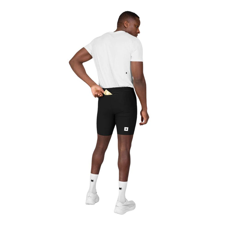Saysky | Combat+ Rib Short Tights 8'' | Black | Heren