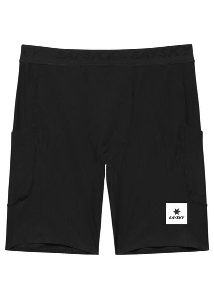 Saysky | Combat+ Rib Short Tights 8'' | Black | Heren