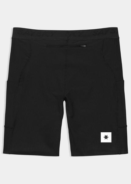 Saysky | Combat+ Rib Short Tights 8'' | Black | Heren