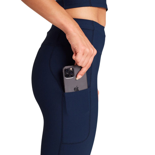 Saysky | Combat+ Rib Long Tights | Dames | Blue