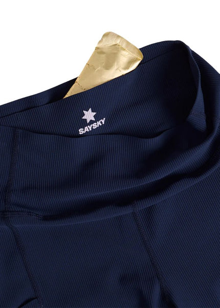Saysky | Combat+ Rippe lange Strumpfhose | Frauen | Blau