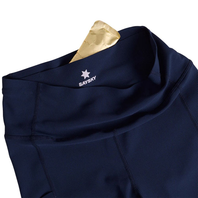 Saysky | Combat+ Rib Long Tights | Dames | Blue