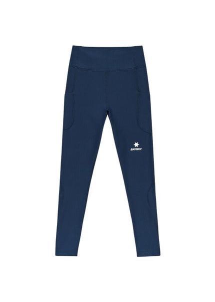 Saysky | Combat+ Rippe lange Strumpfhose | Frauen | Blau