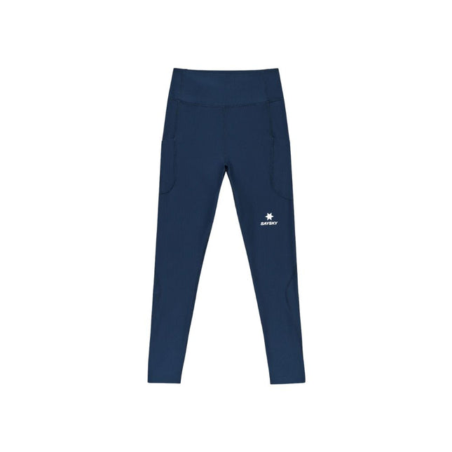 Saysky | Combat+ Rib Long Tights | Dames | Blue