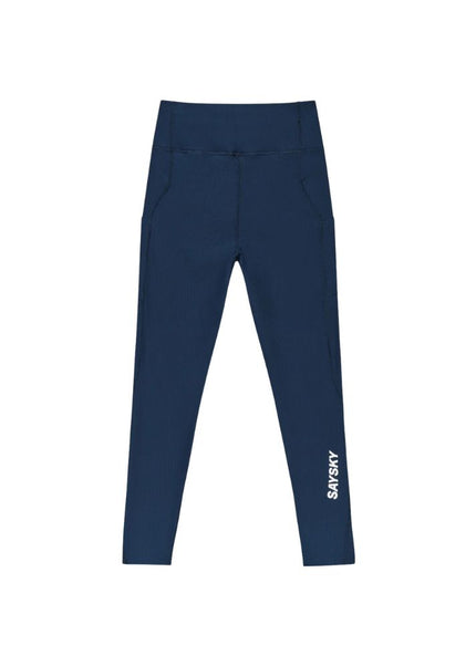 Saysky | Combat+ Rippe lange Strumpfhose | Frauen | Blau