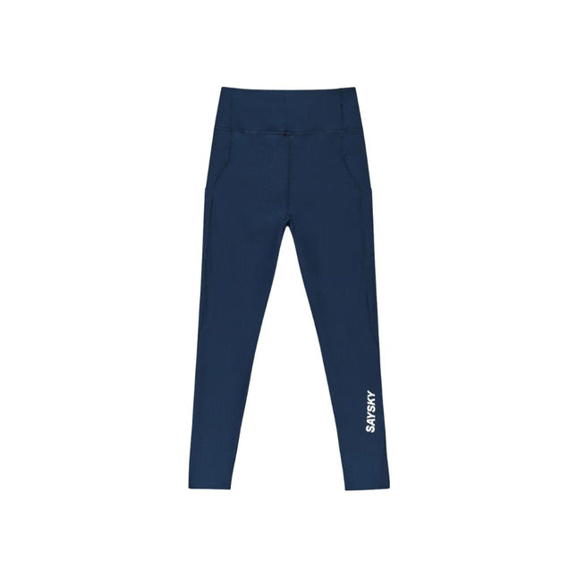 Saysky | Combat+ Rib Long Tights | Dames | Blue