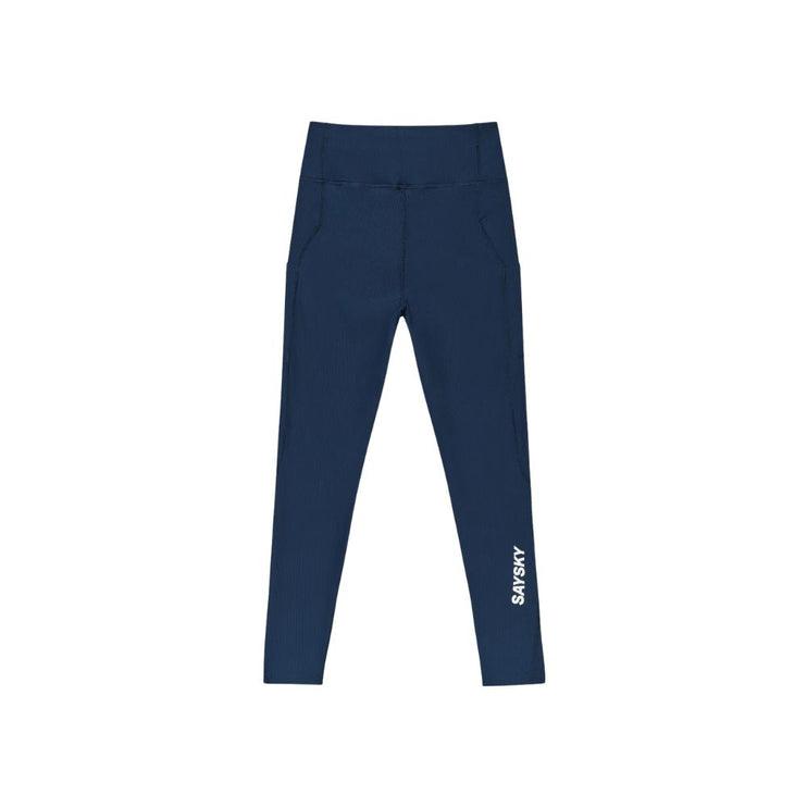 Saysky | Combat+ Rib Long Tights | Ladies | Blue