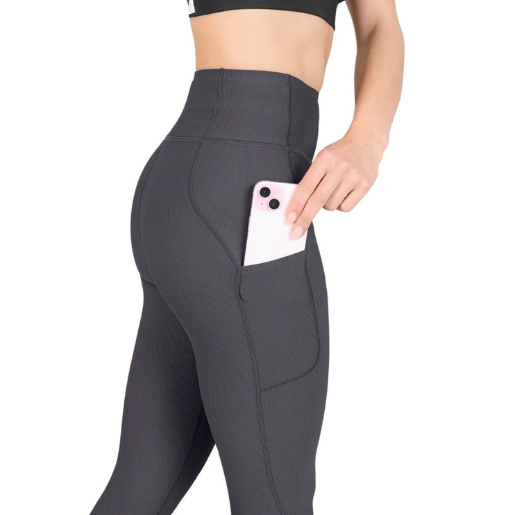 Saysky | Combat+ Rib Long Tights | Dames | Grey