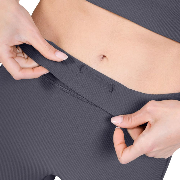 Saysky | Combat+ Rib Long Tights | Dames | Grey