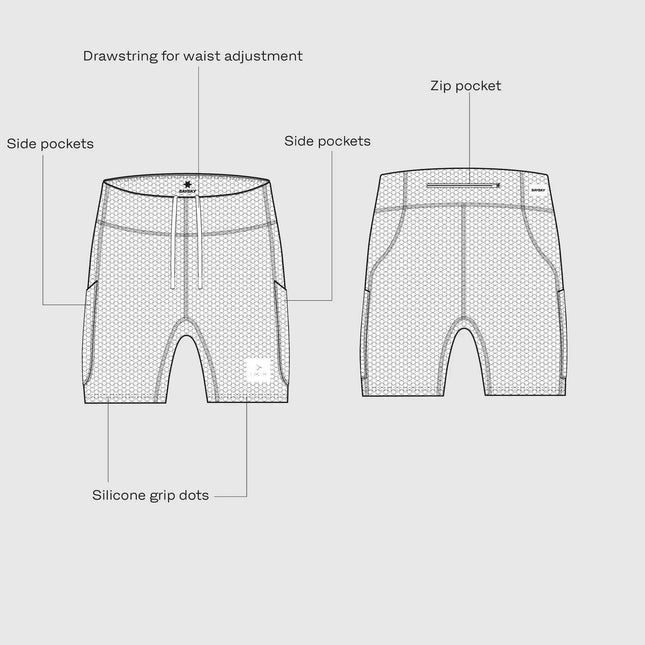 Saysky | Combat+ Short Tight 7'' | Dames | Black