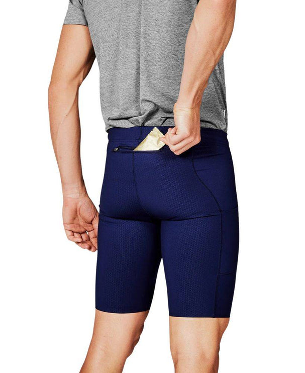 Saysky | Combat+ Short Tights 9'' | Heren | Navy Blue
